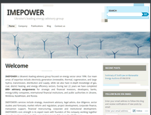 Tablet Screenshot of imepower.com